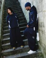 A Mertra Tracksuit Navy Blue