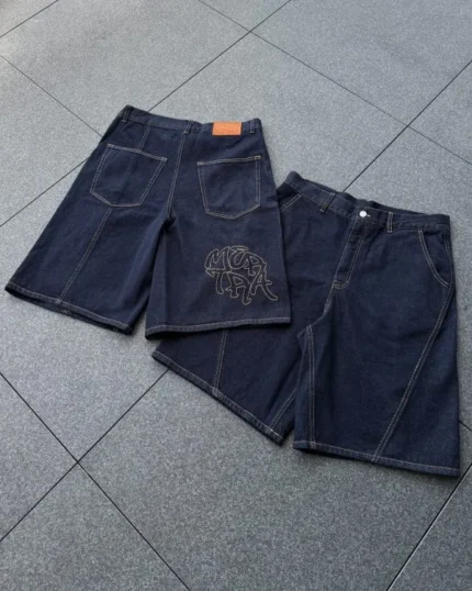 Mertra Navy Shorts