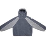 A MERTRA Yeti Fleece Livid Hoodie Navy