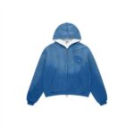 A Mertra CF ONLY Fleece Lined Hood Blue
