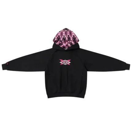 MERTRA x Umbro Warm Up Hood Black Pink