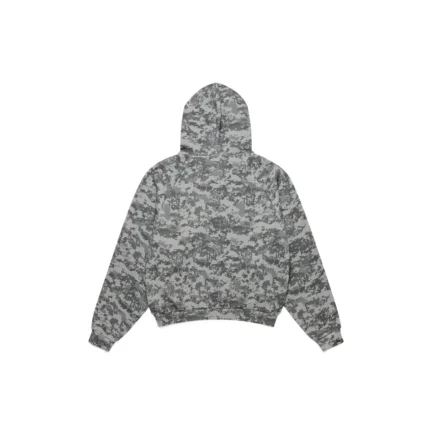 Mertra Glitch Hood Dark Grey